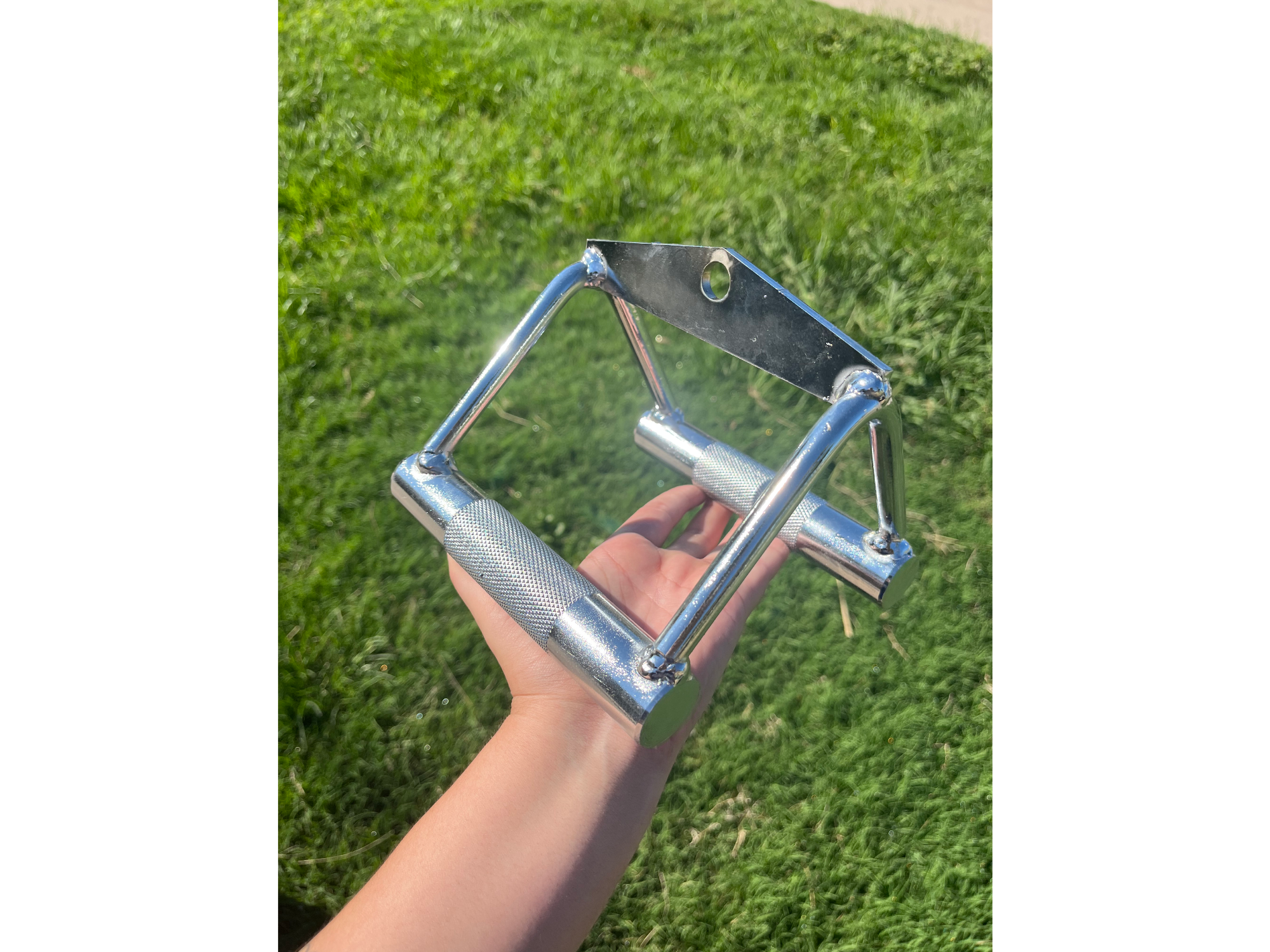 Agarre doble t/casita para polea