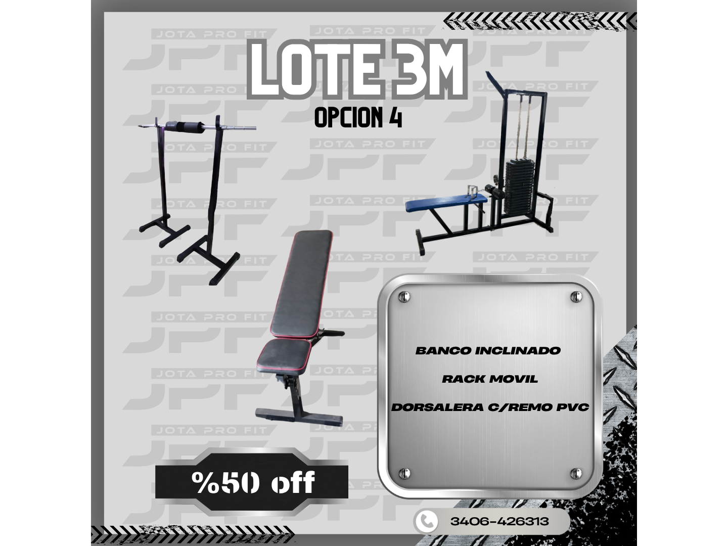 3 MÁQUINAS (opción 4)