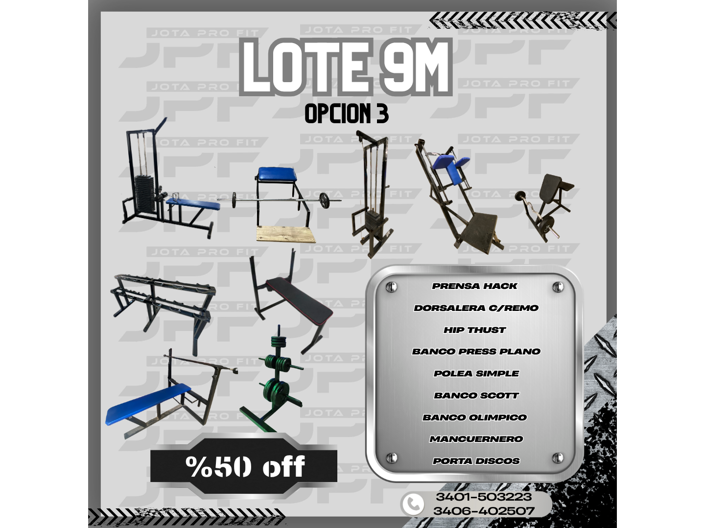 9 MÁQUINAS (opción 3)