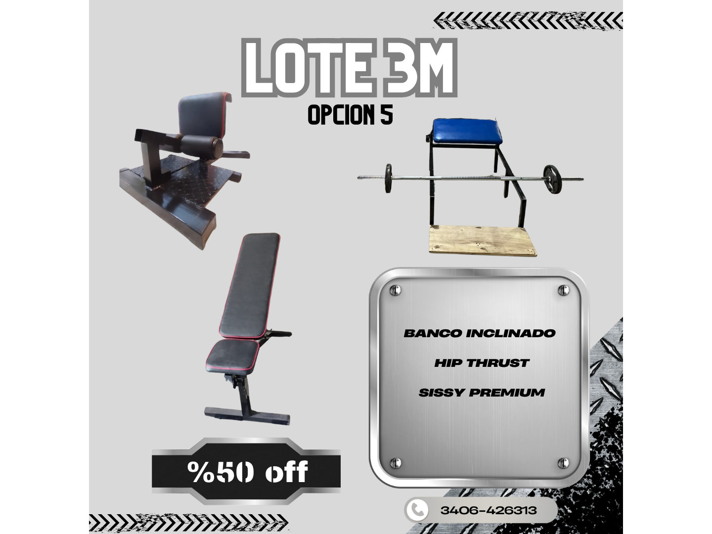 3 MÁQUINAS (opción 5)