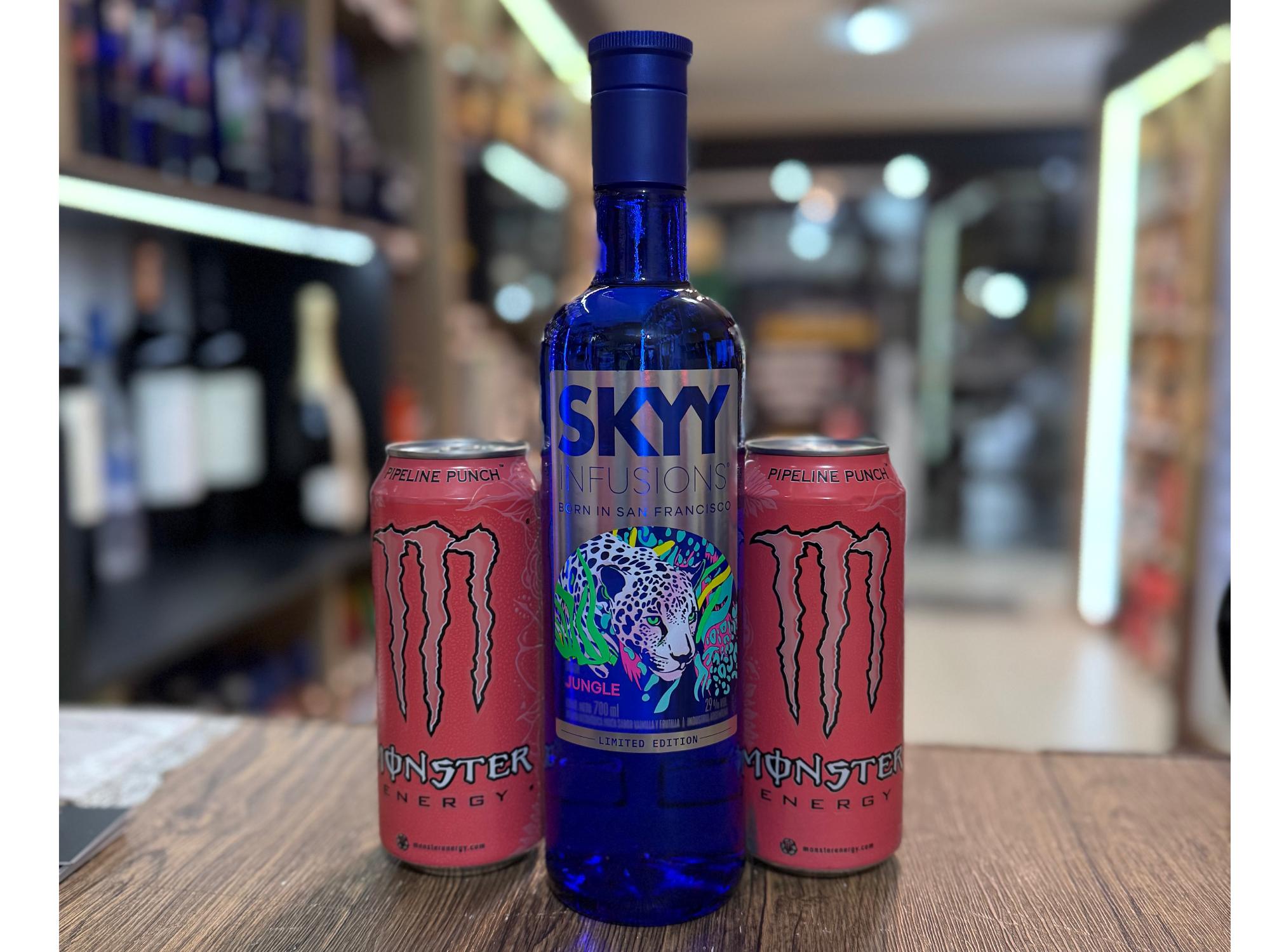 Promo Skyy jungle con monster