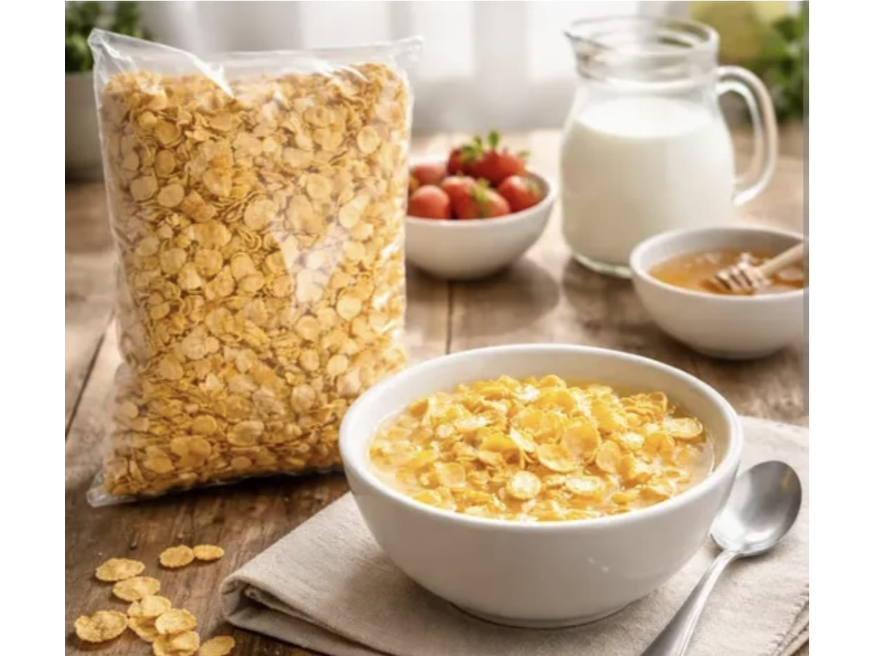 Copos de cereal sin azucar