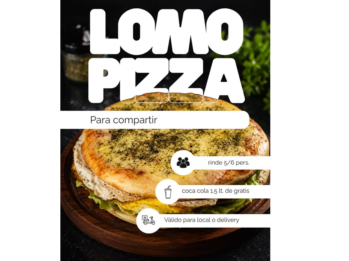 Lomo Pizza