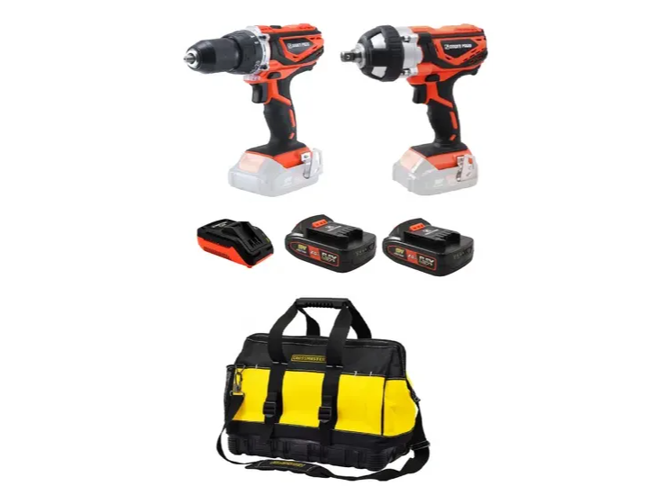 Combo Taladro+llave De Impacto Dowen Pagio C//bolso