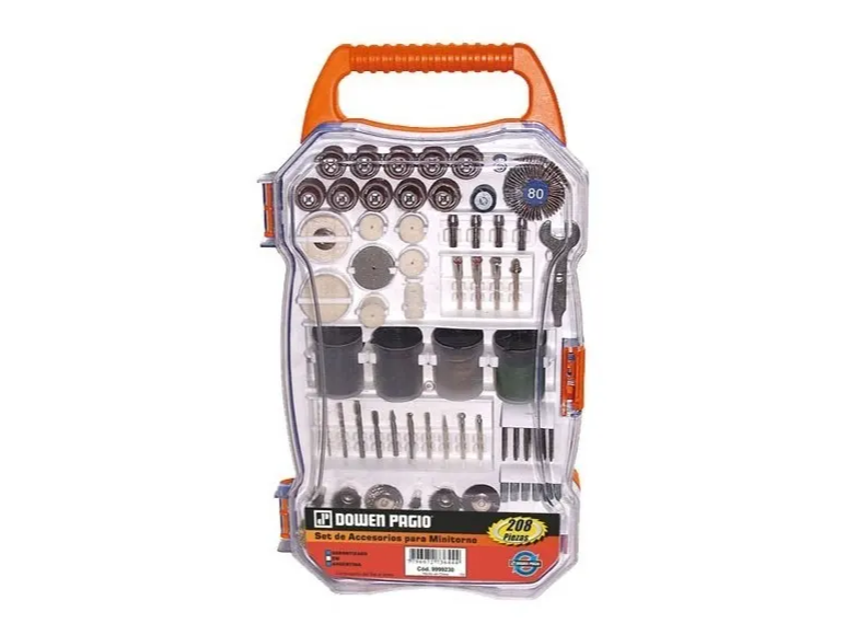 Set Accesorios Minitorno 208 Piezas Dowen Pagio