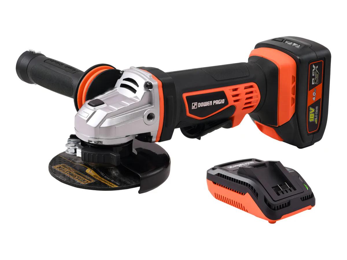 Amoladora inalambrica 18v Dowen Pagio bateria cargador