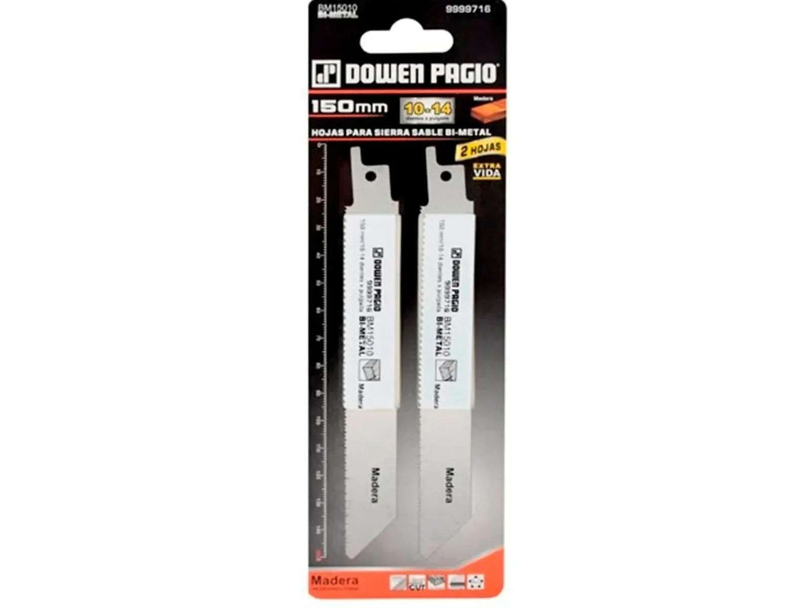Set De 2 Hojas Sierra Sable Corte Madera Dowen Pagio