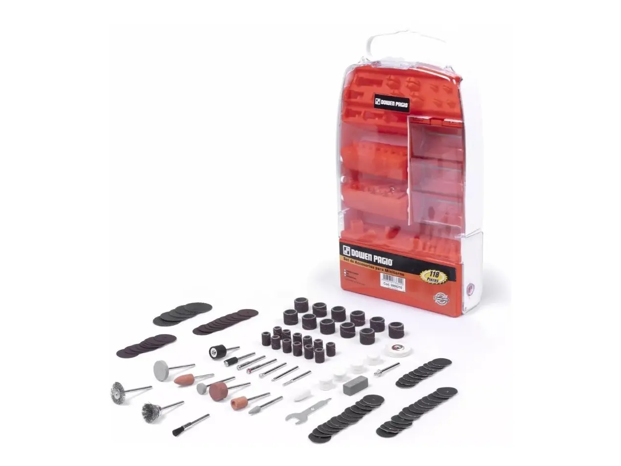Kit Set Accesorios Minitorno Dowen Pagio 118 Pcs