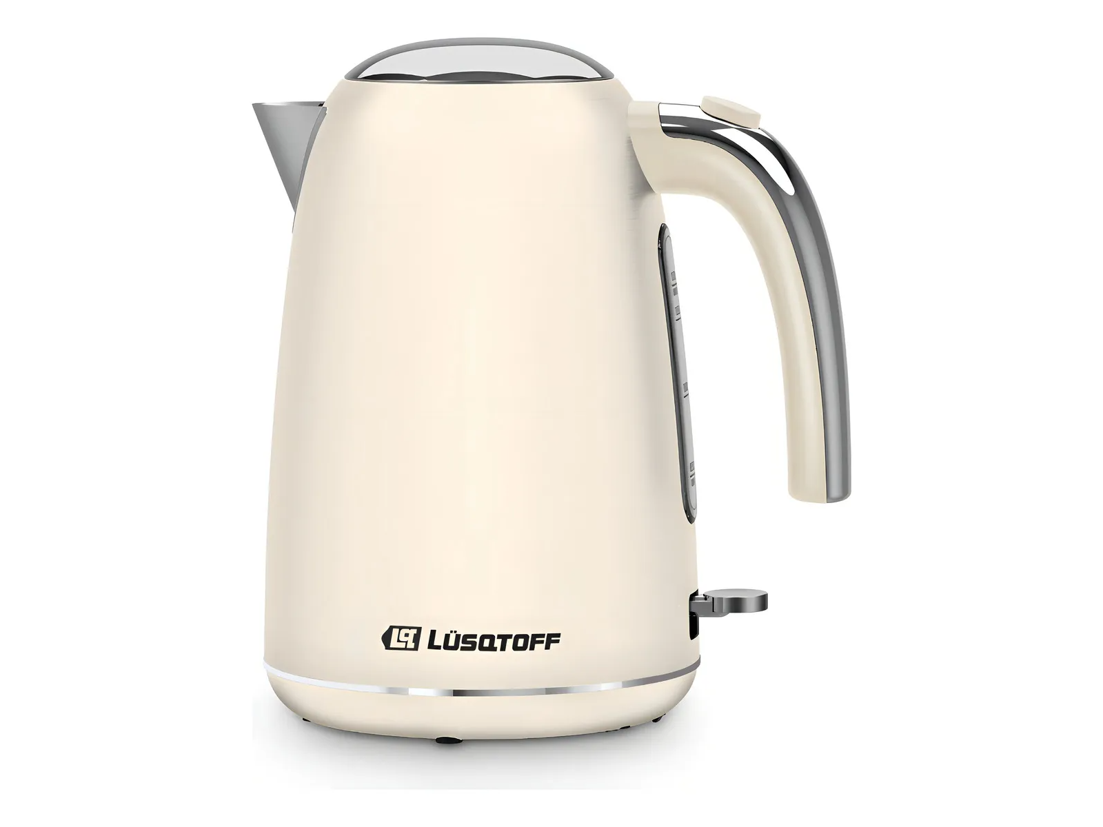 Pava Eléctrica Lusqtoff Vintage Crema 1,7lts. Automatica 80