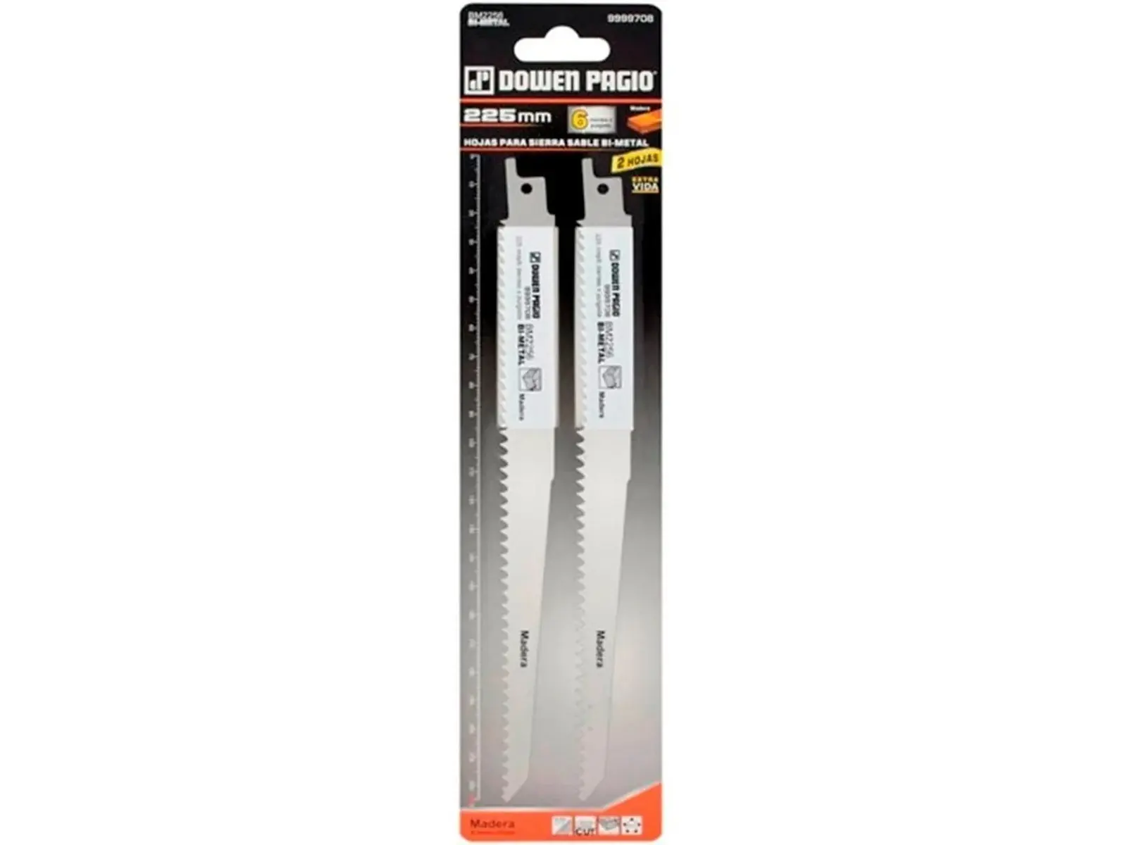 Set De 2 Hojas Sierra Sable Corte Madera Dowen Pagio