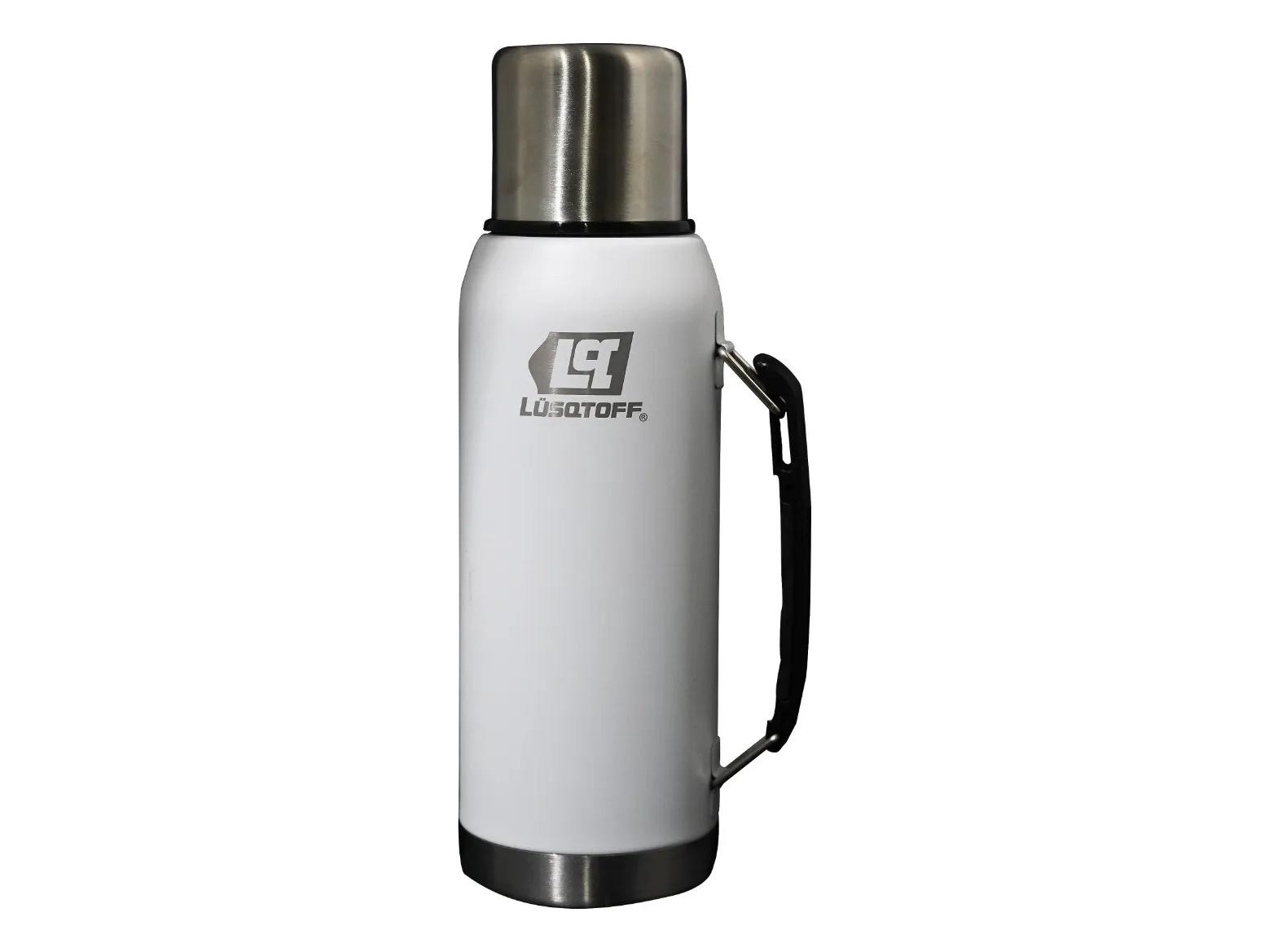 Termo Acero Inoxidable Lüsqtoff 1 Lt Blanco Frío Calor Stan (16 cuotas semanales)