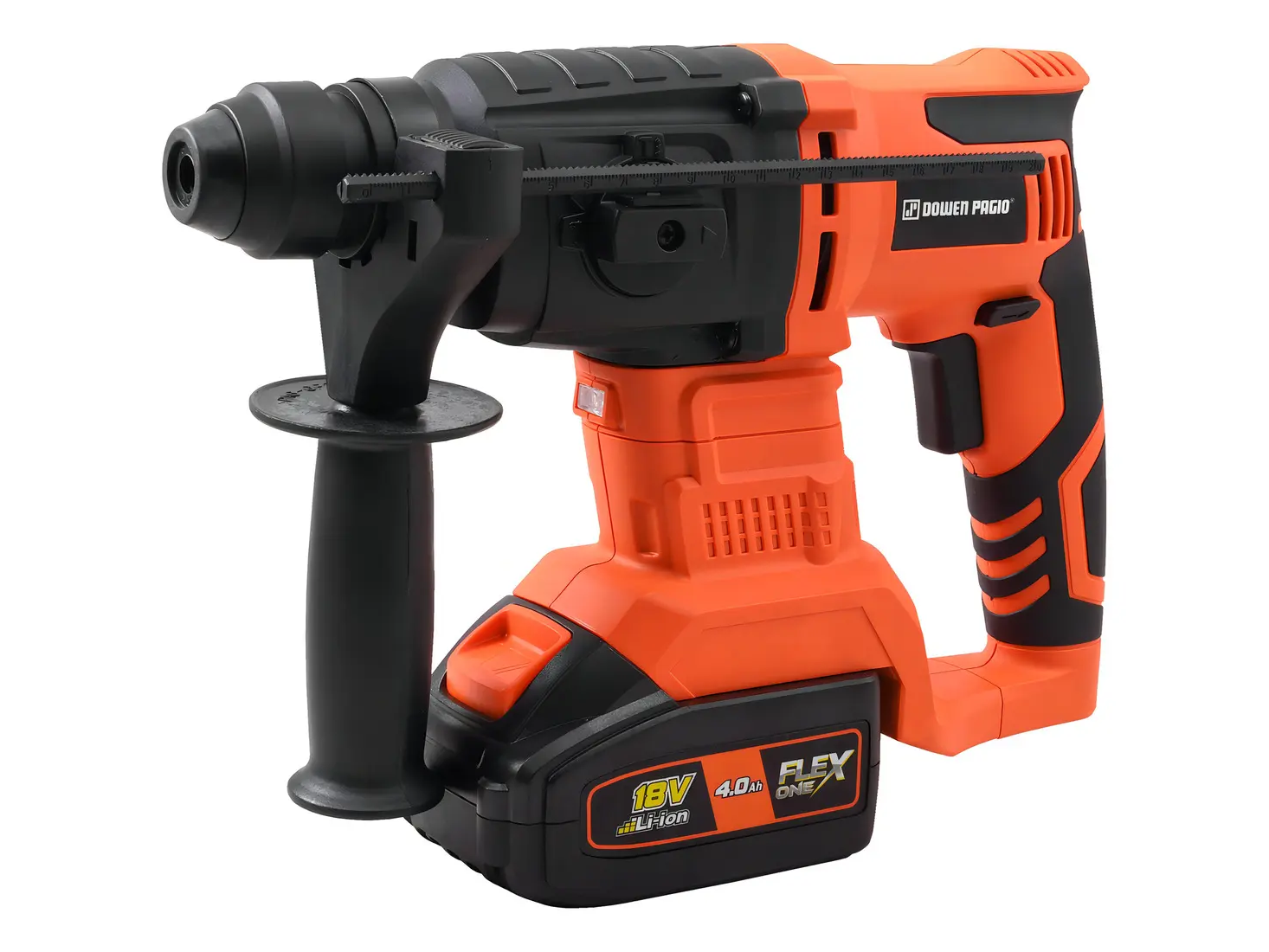 Rotomartillo Bateria Ion Litio 20mm 18 V Dowen Pagio 9993195 Color Naranja Frecuencia 50 Hz