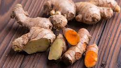Cúrcuma y Jengibre                                                                    Raíces Frescas