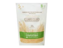 Coditos Integrales de Garbanzos "Campo Claro" 500g