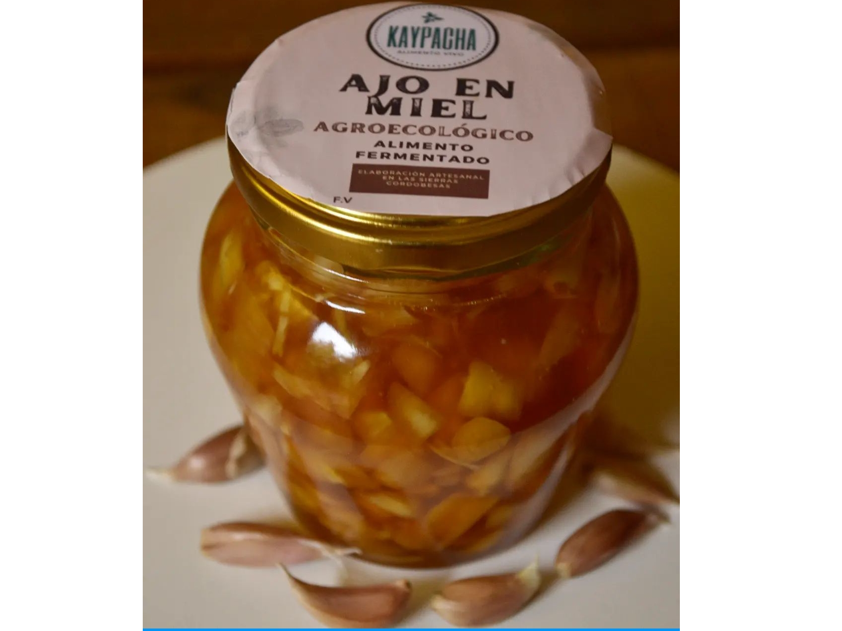 Ajos en Miel de Monte 250g