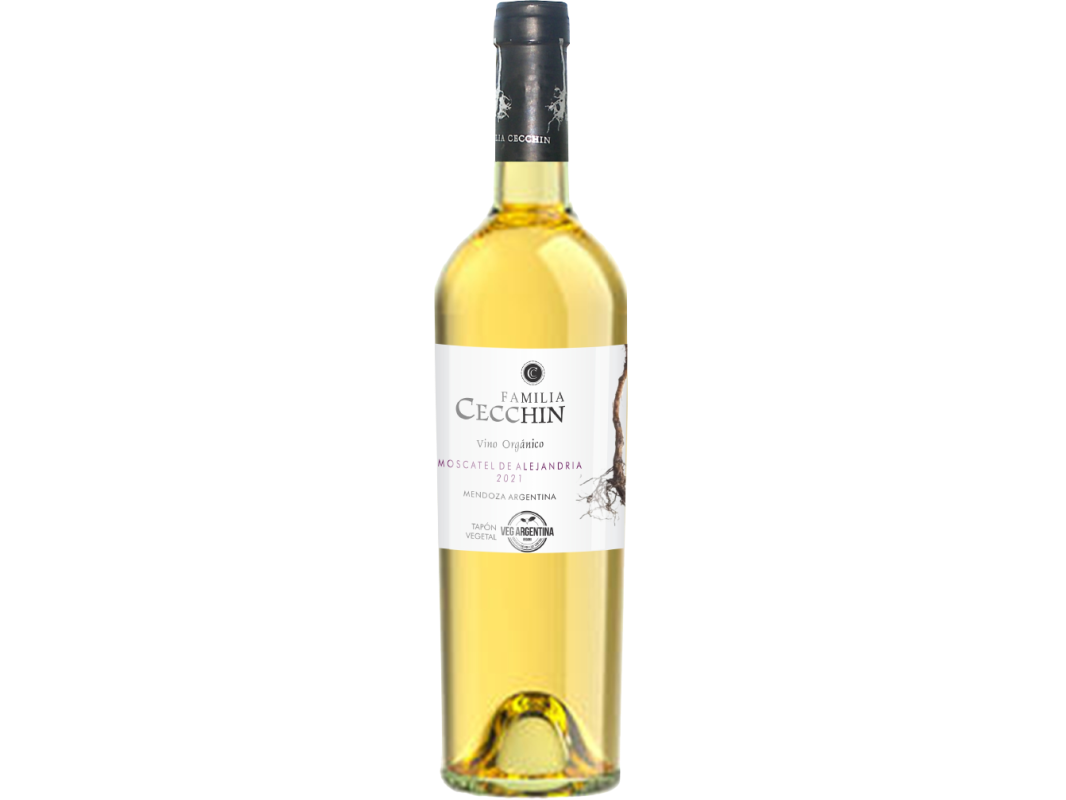 Vino Moscatel de Alejandría "Familia Cecchin"