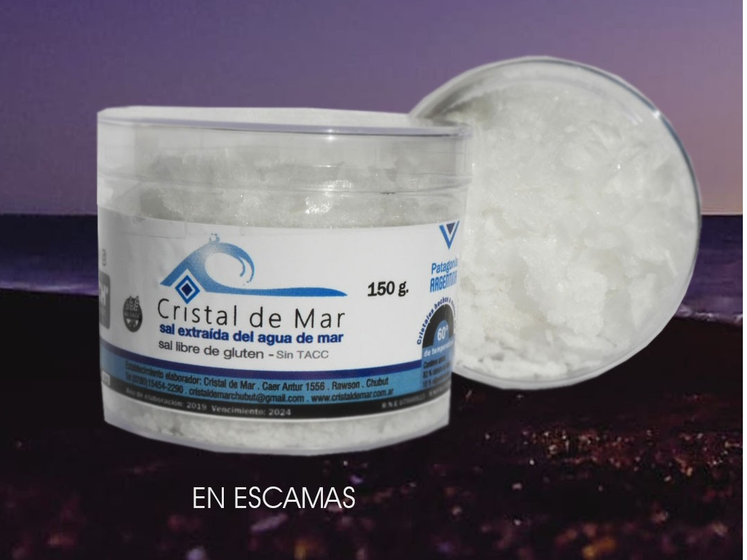 Sal Marina en Escamas "Cristal de Mar" 50g