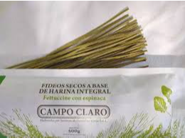 Fetuccini de Espinaca "Campo Claro" 500g