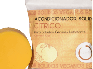 Acondicionador Sólido Cabellos Grasos "Ouroboros" 70g