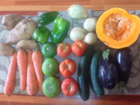 Bolsón de Pesadas + Hortalizas >> 5k (Sin Hojas)