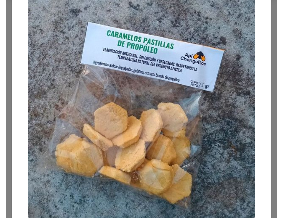 Pastillas de Propóleo "Apichanguitas" 35g