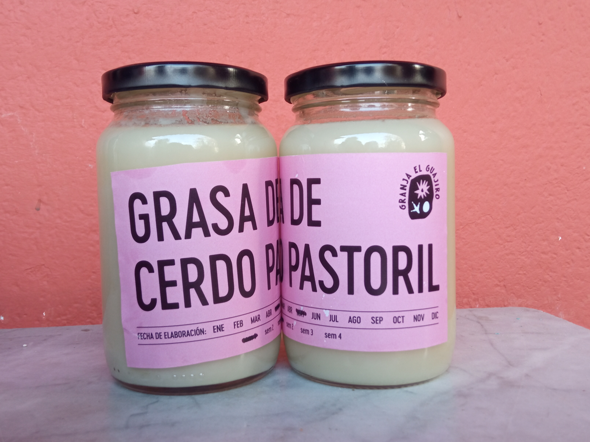 Grasa de Cerdo en Frasco 360cc