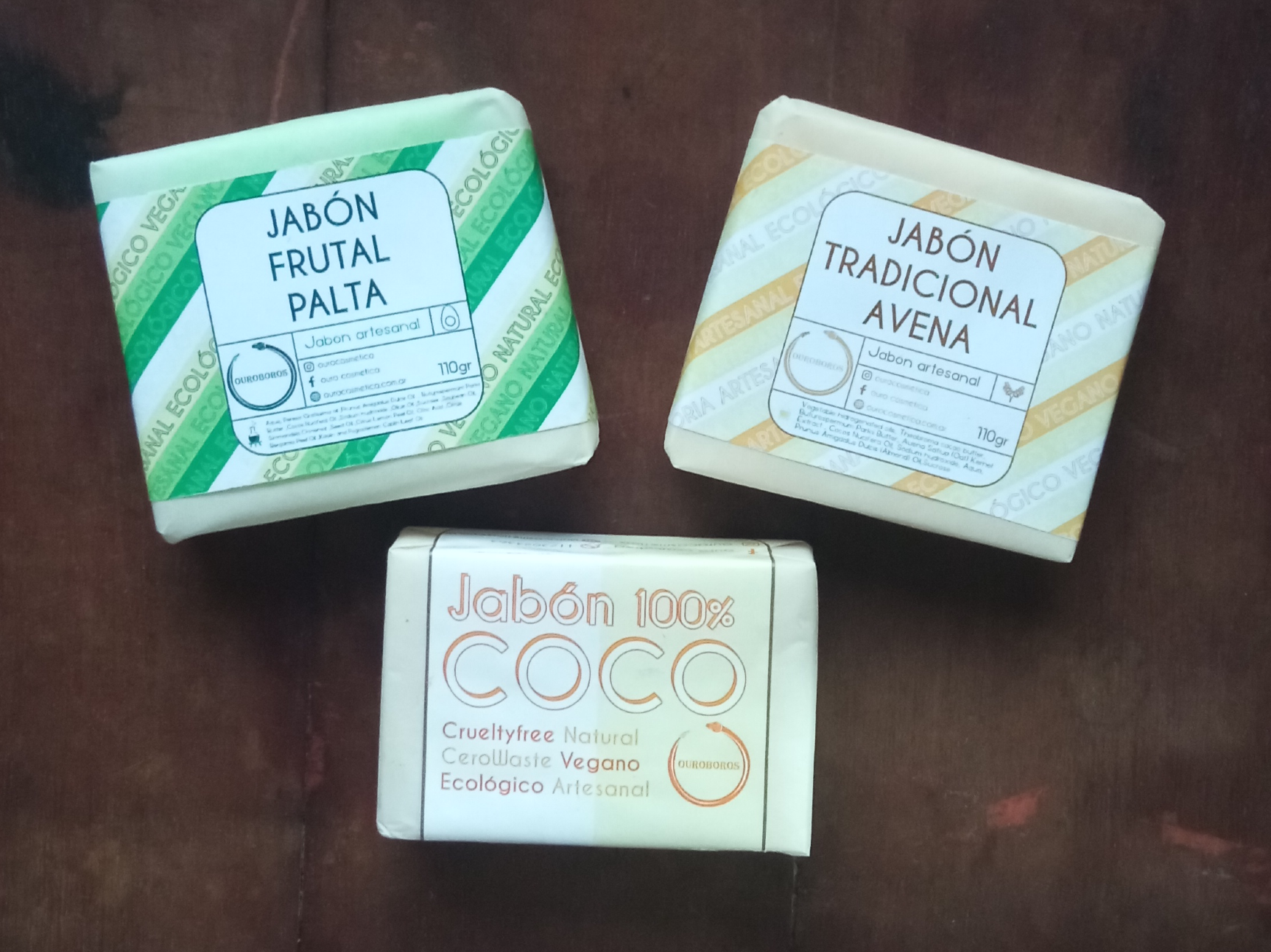 Jabones Artesanales "Ouroboros" 110g