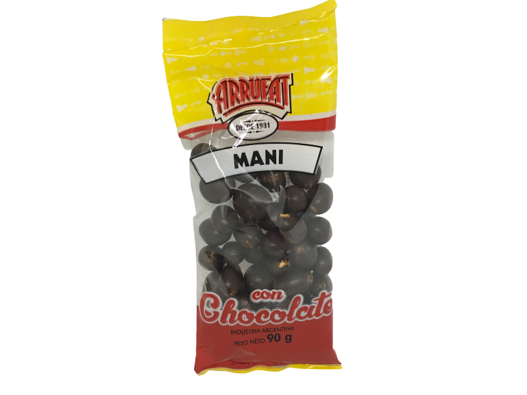 Maní con Chocolate Arrufat 90g