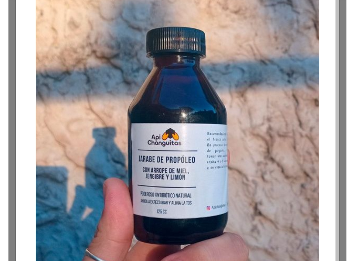 Jarabe de Propóleos "Apichanguitas" 125cc