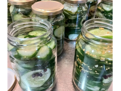 Pepinos Agridulces en Vinagre "Kuña Mbareté" 600g