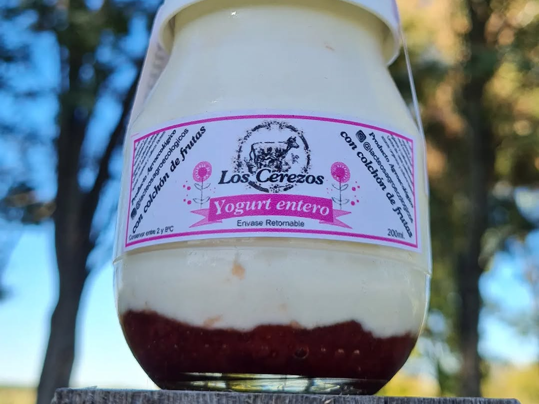 Yogurt Natural Entero c/ Mermelada 200cc