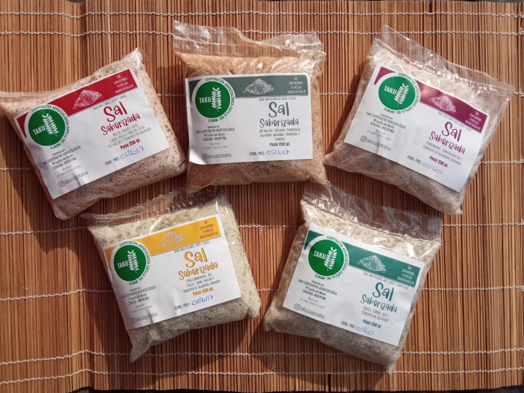 Sales de Roca Saborizadas "Taku" 250g