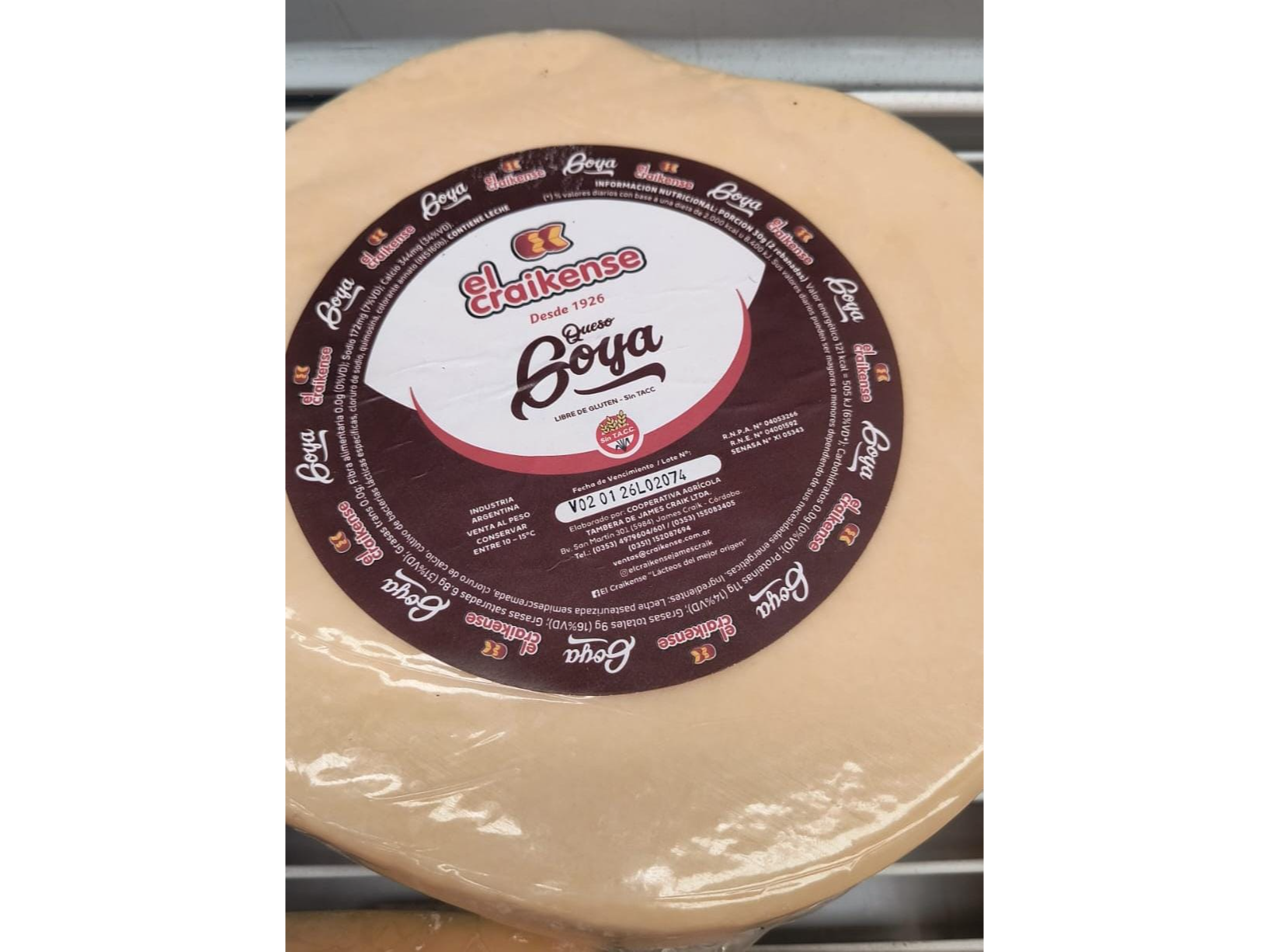 Queso Goya "Craikense" 500g