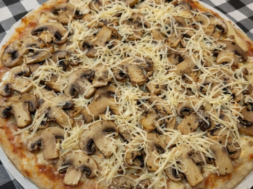 Champinios  y Parmesano