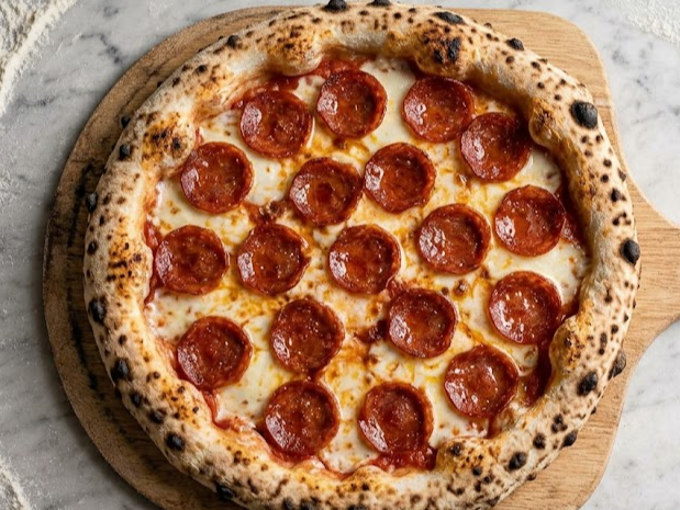 Pepperoni estilo napolitano