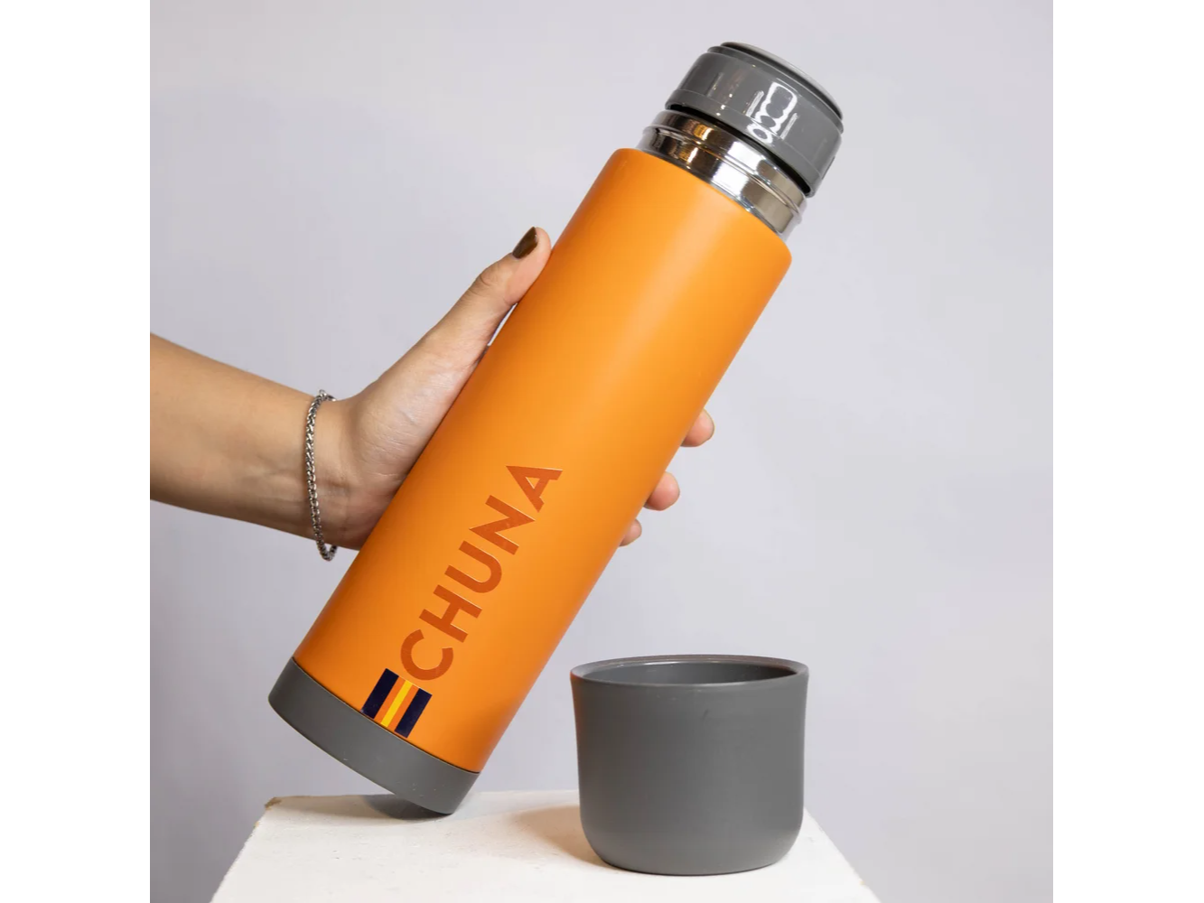 Termo Calafate 750ml Naranja