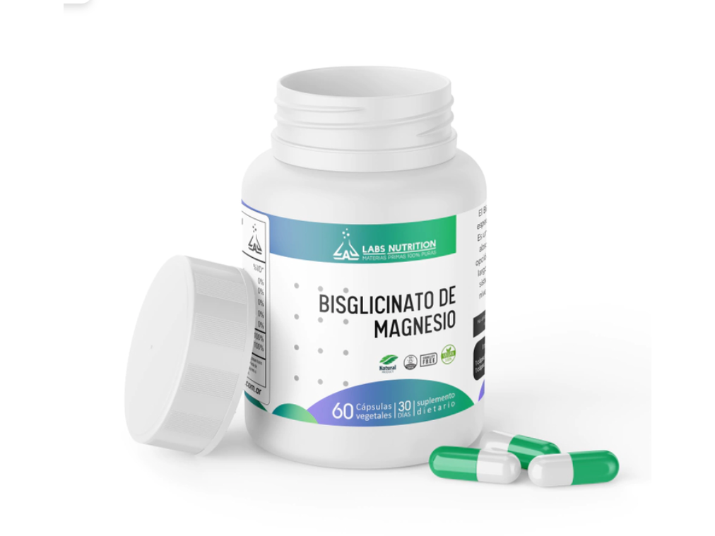 Bisglicinato de Magnesio en capsula, Labs Nutrition