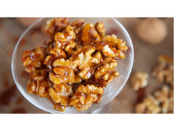 Nueces Caramelizadas con Miel orgánica