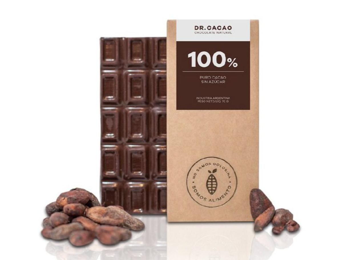 DR Cacao _ Chocolate Puro 100% Cacao sin Azúcar