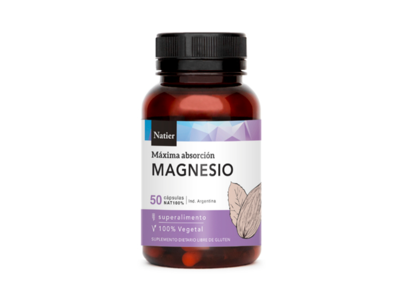 Citrato de Magnesio en capsulas, Natier