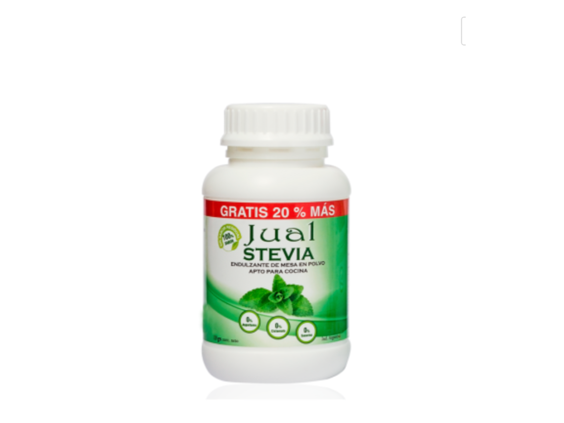 Edulcorante Stevia Jual en polvo