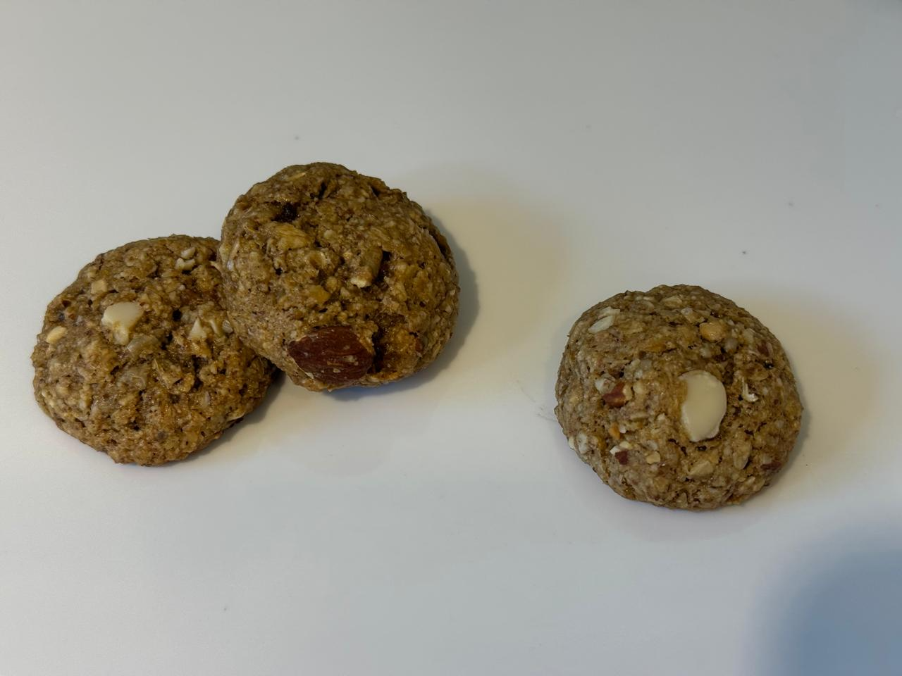 Cookies de avena y Frutos Secos