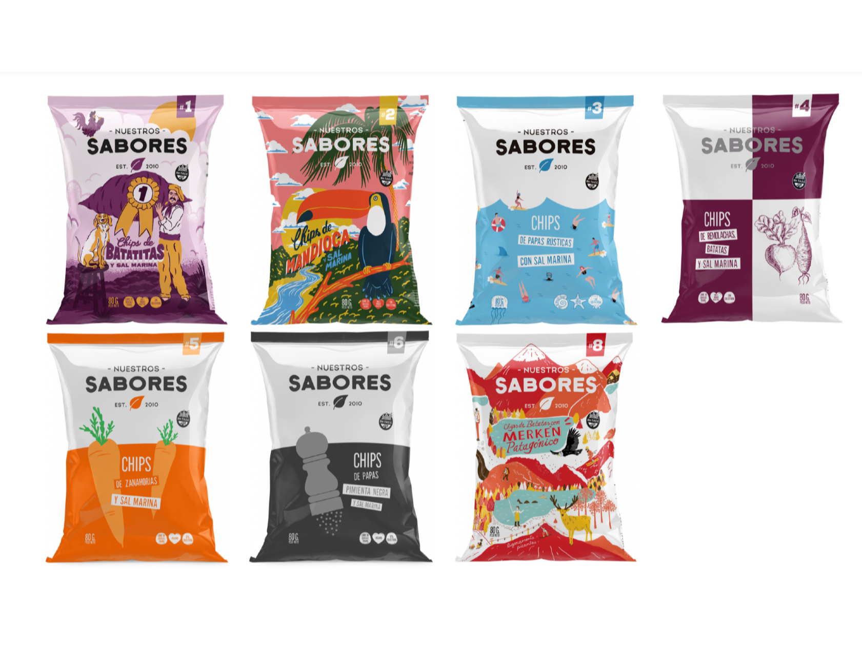 CHIPS NUESTROS SABORES