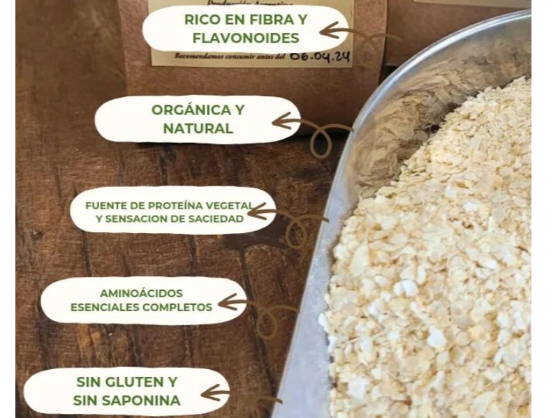 Quinoa Arrollada Agroecologica