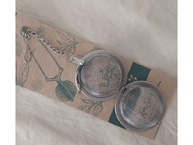 INFUSOR acero bolita