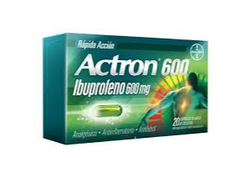 ACTRON 600 RAPIDA ACCION CAPSULASGELATINA BLANDA X20