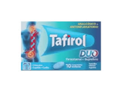 TAFIROL DUO COMPRIMIDOS BLÍSTER X 10