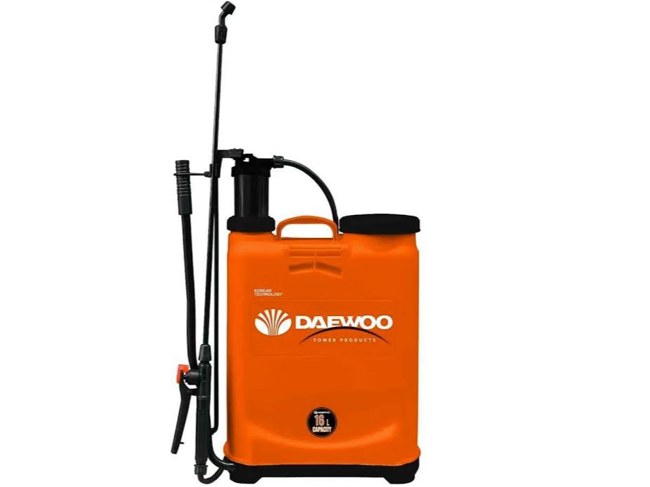 FUMIGADOR PULVERIZADOR ROCIADOR MANUAL A PRESIÓN 16L DAEWOO DAMS16K