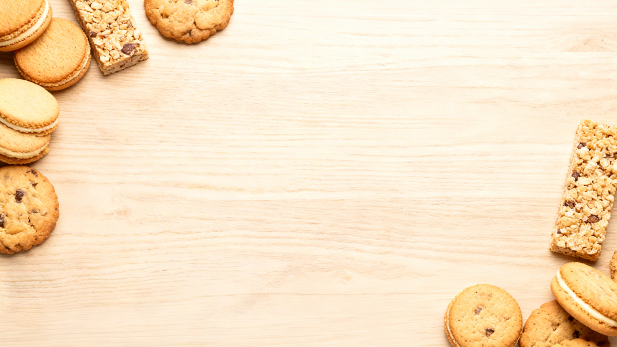 Alfajores, Barritas y Galletas