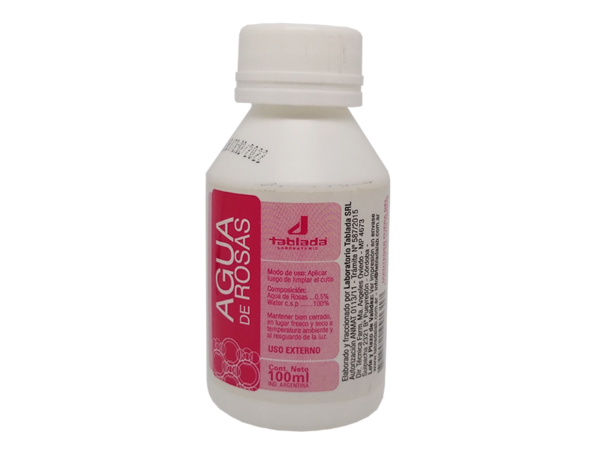 Agua De Rosas X 100 Cc.
